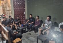 Pengurus PBFI Kota Palangka Raya bersama Atlet saat menggelar rapat persiapan menghadapi Porprov Kalteng 2026