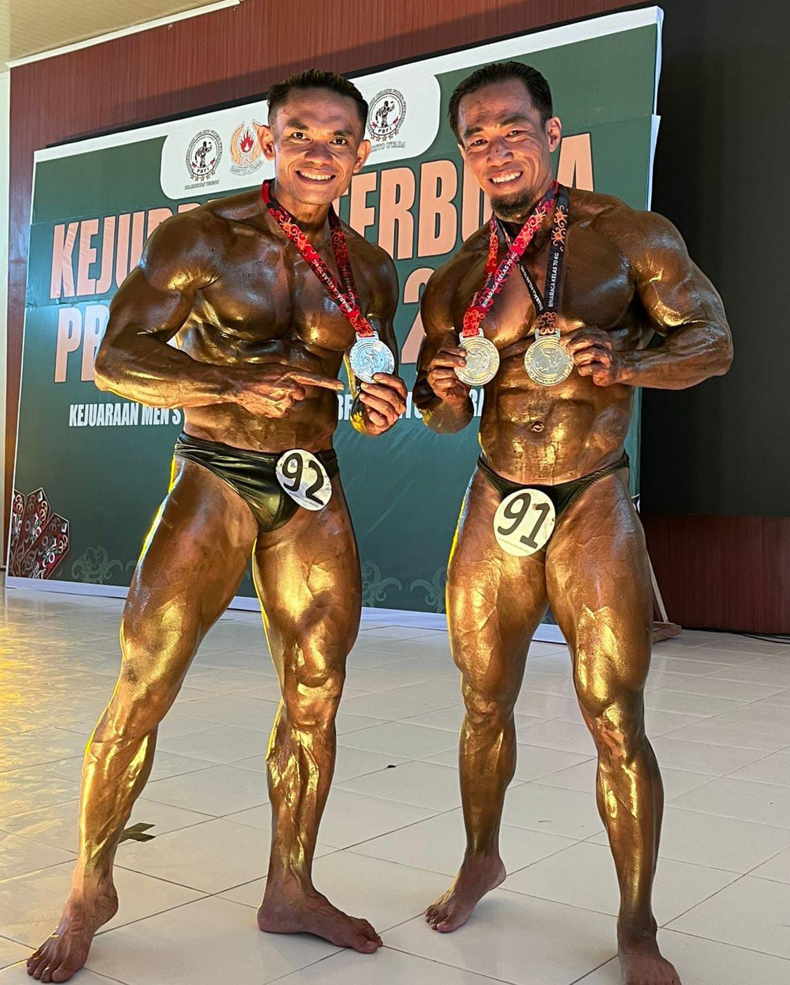Atlet Binaraga Palangka Raya Raih Golden Ticket Menuju Porprov 2026