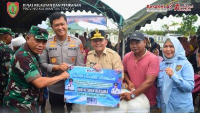 Dislutkan Kalteng Kawal Penyaluran Bantuan Perikanan Tangkap untuk Nelayan Pantai Lunci