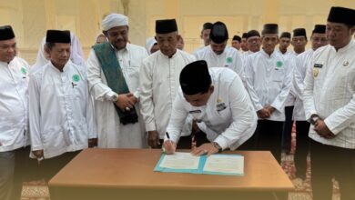 Pengukuhan Pengurus Majelis Ulama Indonesia (MUI) Kabupaten Barito Utara Masa Khidmat 2024-2029