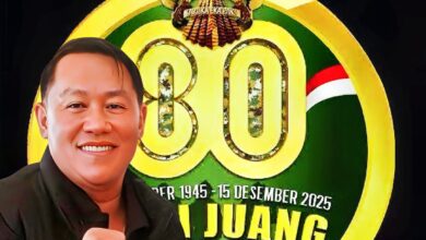 Ketua MPC PP Palangka Raya, Bush Valentino Lambung, SH