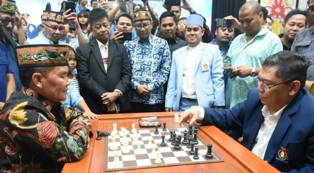 Pembukaan open turnamen catur kategori III tingkat nasional Gubernur Cup 2025