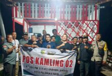 Bhabinkamtibmas Langkai Patroli Poskamling