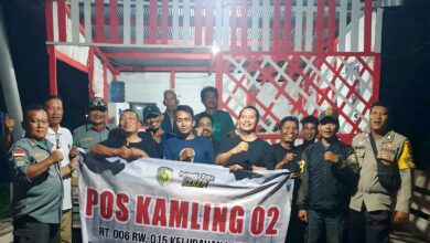 Bhabinkamtibmas Langkai Patroli Poskamling