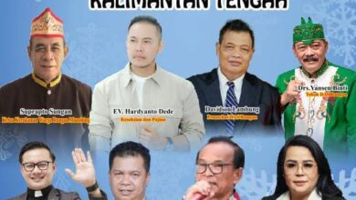 Kerukunan Daerah Aliran Sungai (DAS) Rungan Kalimantan Tengah menggelar Ibadah dan Perayaan Natal Perdana di Kota Palangka Raya