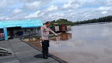 Warga Bantaran Sungai Rungan Diimbau Waspada