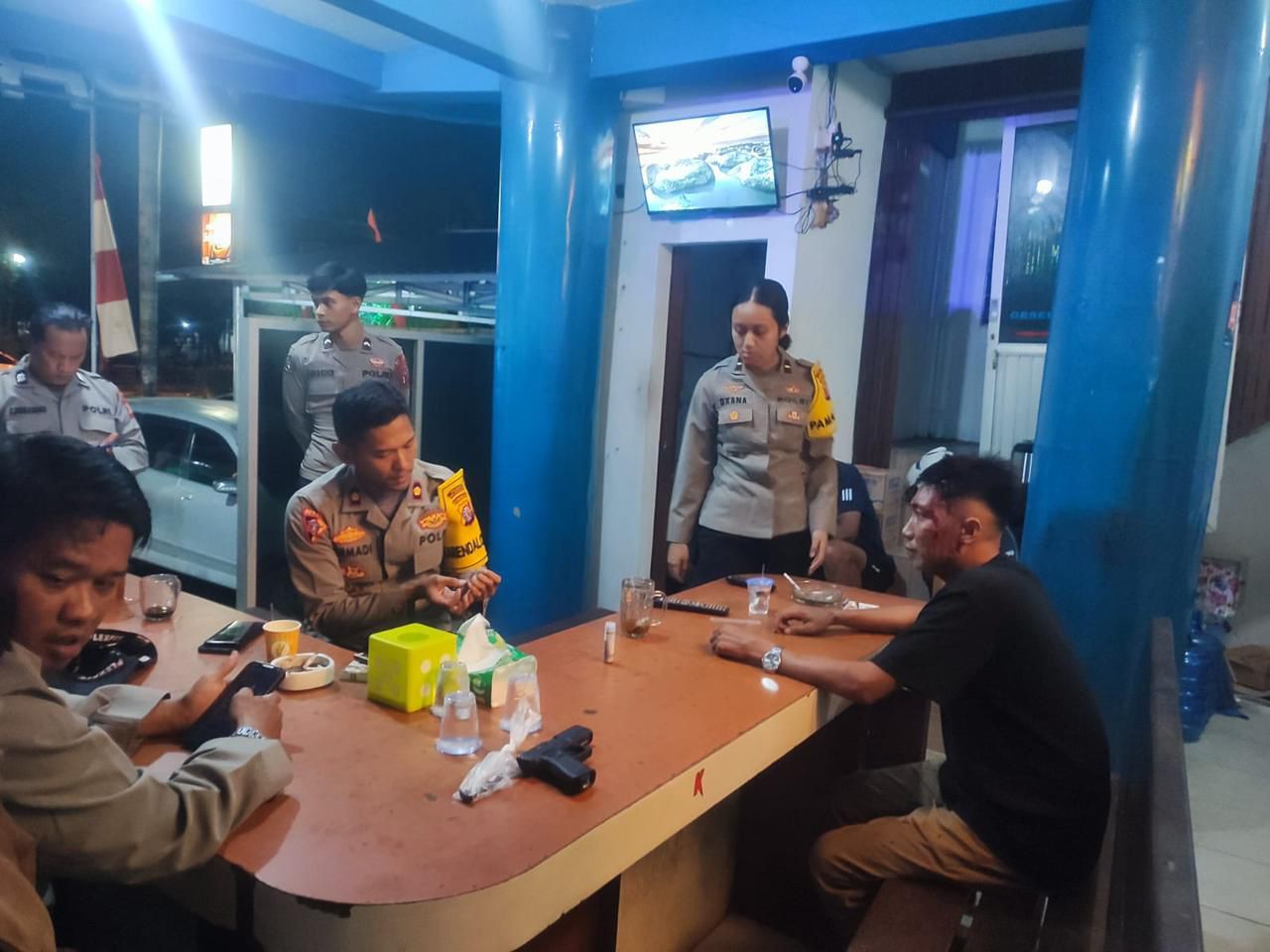 Malam Natal di Palangka Raya Berubah Mencekam, Warga Diserang Air Gun dan Parang