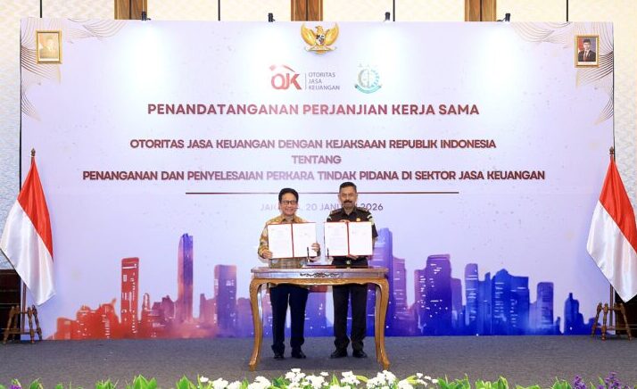 OJK DAN KEJAKSAAN RI PERKUAT SINERGI PENANGANAN PERKARA TINDAK PIDANA DI SEKTOR JASA KEUANGAN