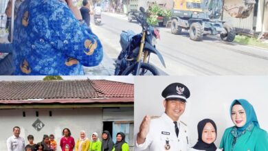 Lurah Langkai, Muhamad Abidin, SH., bersama Ketua TP PKK Kelurahan Langkai, Ny. Hosiana serta program kerjanya.