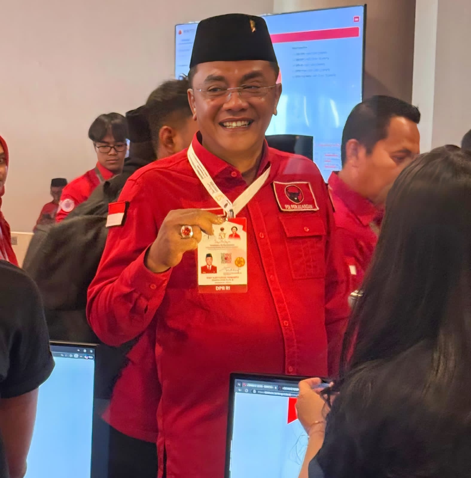 Anggota DPR RI, Fraksi PDI P, Sigit K Yunianto, SH., M.A.P