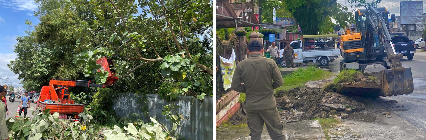 Normalisasi Drainase dan Tertibkan PKL di Rajawali