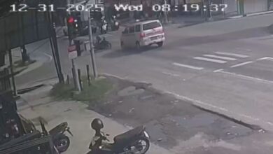 Detik-detik terjadinya kecelakaan maut di simpang empat Jalan Seth Adji