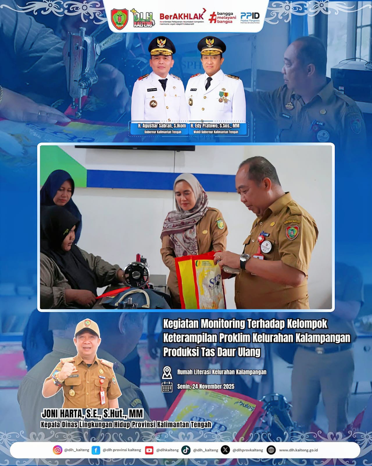 DLH Kalteng Catat Sejumlah Capaian Strategis Sepanjang 2025