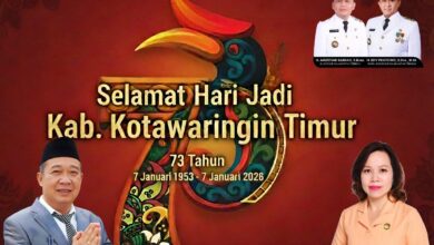 Kepala DLH Kalteng Ucapkan Selamat Hari Jadi ke-73 Kabupaten Kotawaringin Timur