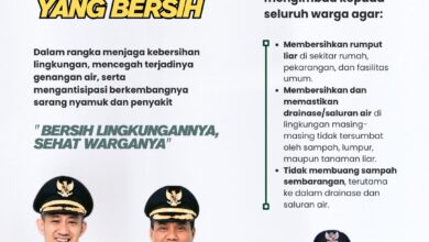 Kelurahan Panarung Imbau Warga Bersihkan Rumput dan Drainase Demi Lingkungan Bersih dan Sehat