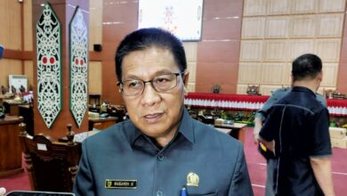 Ketua DPRD Kota Palangka Raya, Subandi.