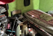 Jasad korban pertama kali ditemukan sebelum dievakuasi menuju rumah sakit