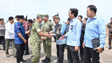 Kedatangan Jampidsus Kejagung RI, Febrie Adriansyah dan rombongan di Bandar Tjilik Riwuy