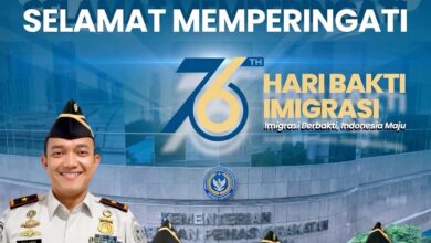 Kanwil Ditjen Imigrasi Kalteng Tegaskan Semangat Pengabdian