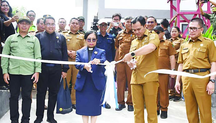 Bupati Resmikan Taman Hosana Sinta Bukit Doa