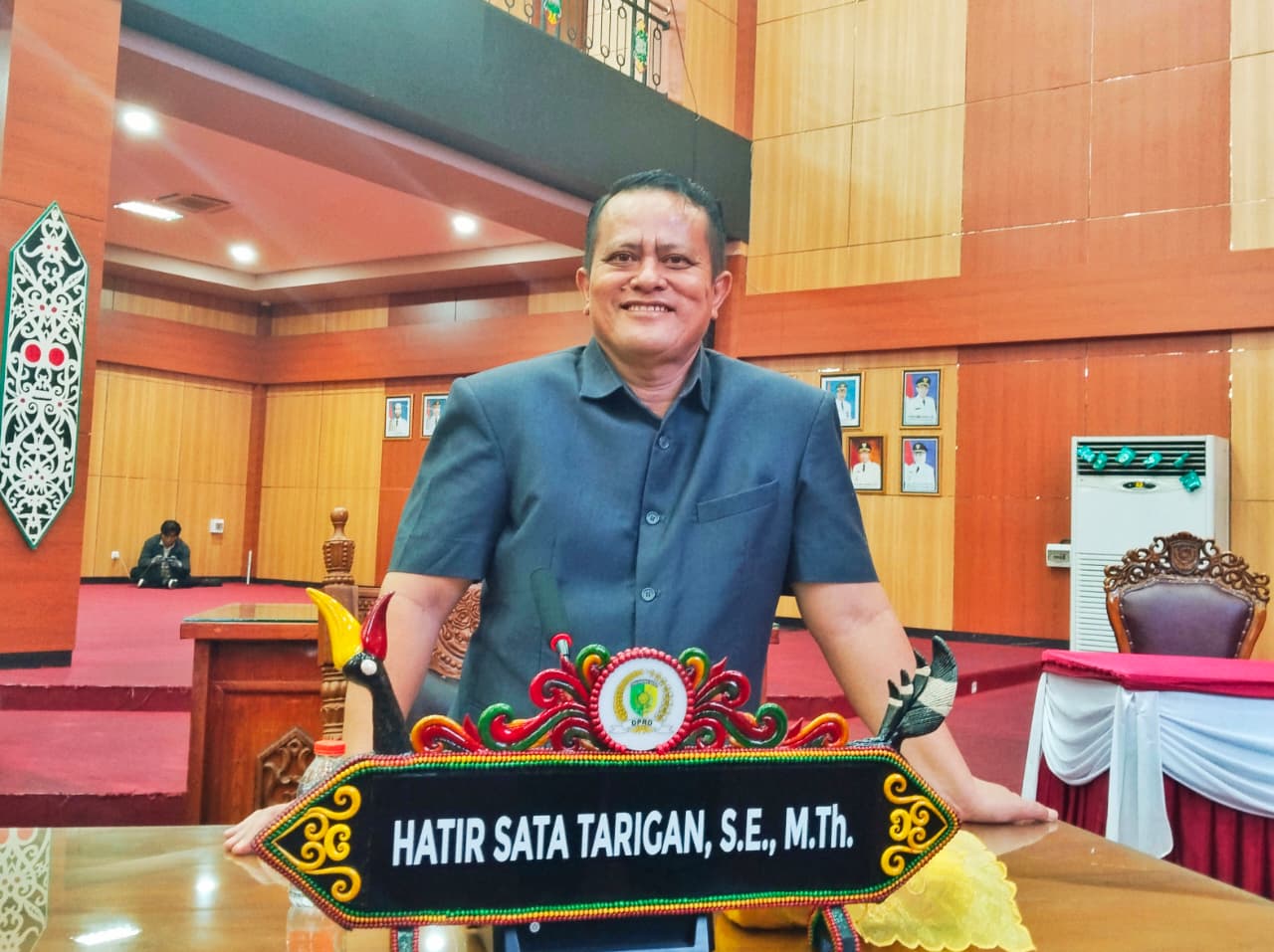 Anggota Komisi I DPRD Kota Palangka Raya, Hatir Sata Tarigan.