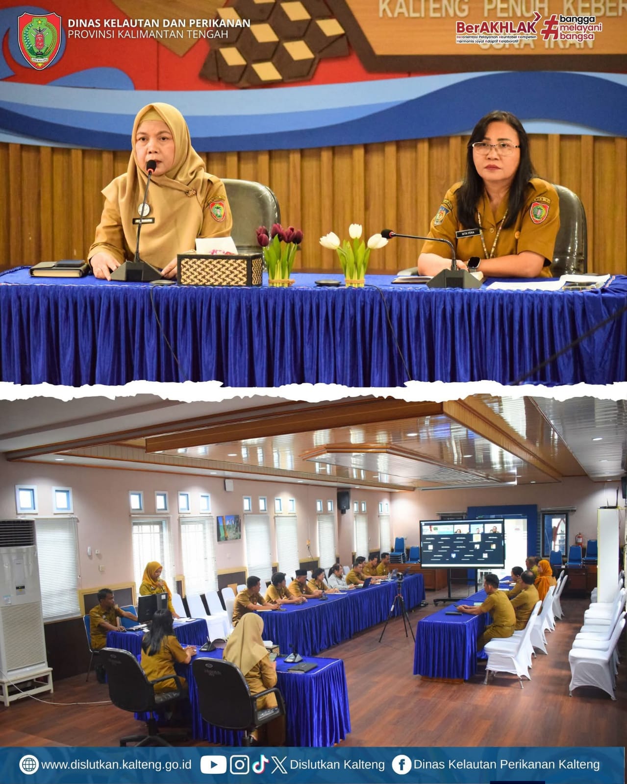 Kepala Dislutkan Provinsi Kalimantan Tengah, Sri Widanarni, S.I.P., M.Si,