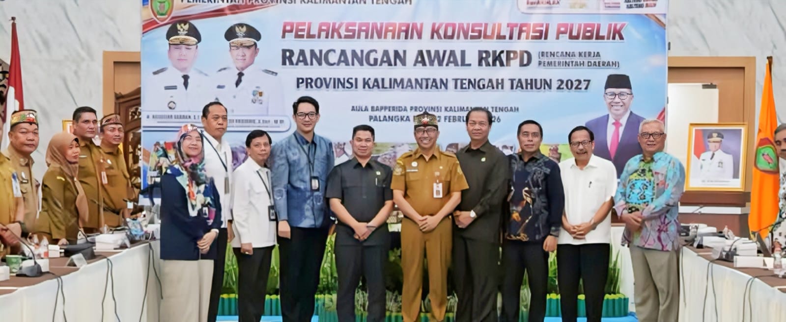 DPRD Kalteng Hadiri Konsultasi Publik Ranwal RKPD 2027