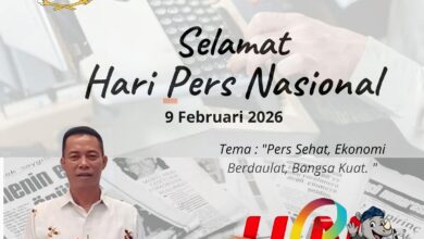 Hari Pers Nasional 2026 Momentum Perkuat Profesionalisme dan Integritas Wartawan