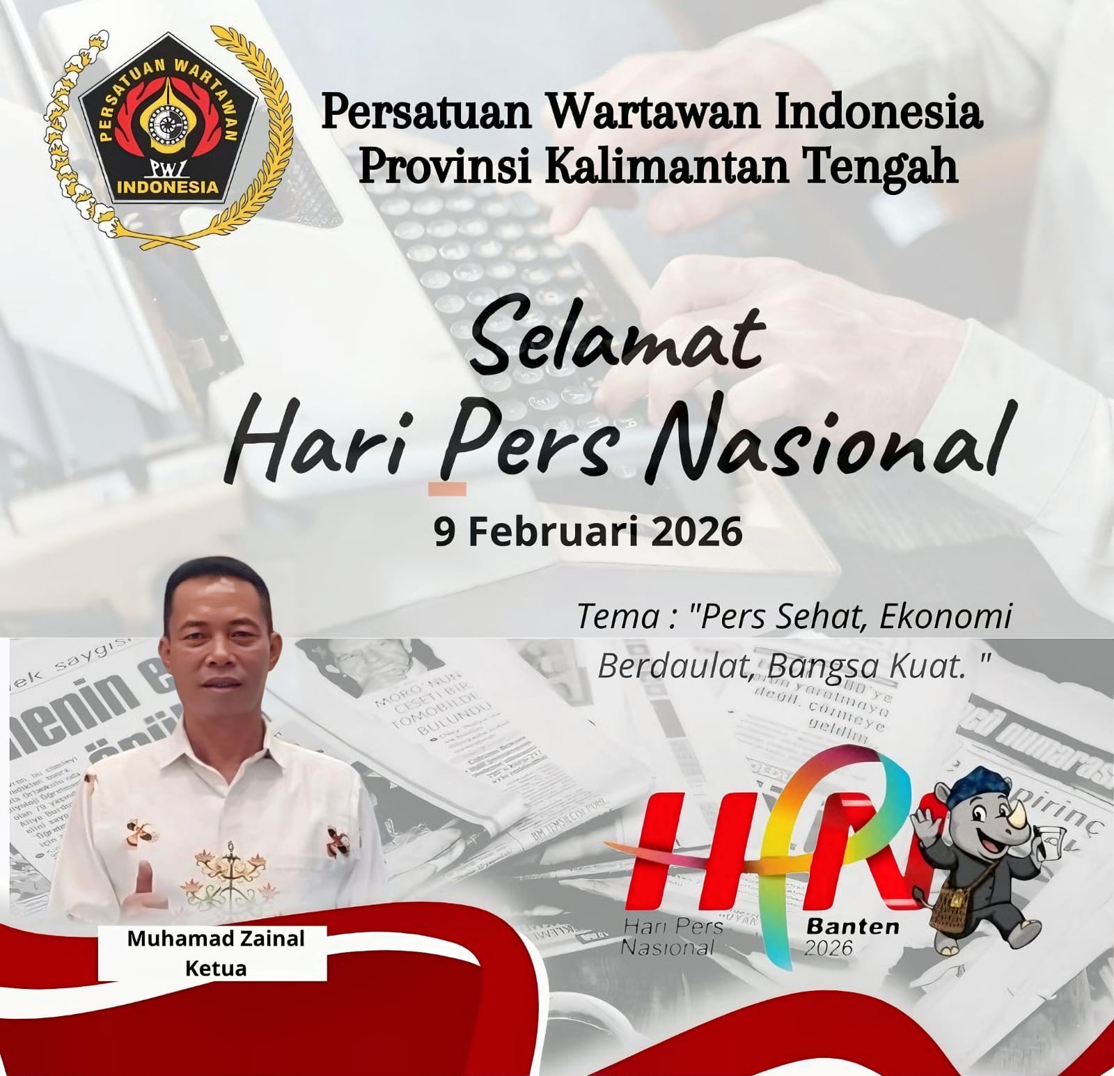 Hari Pers Nasional 2026 Momentum Perkuat Profesionalisme dan Integritas Wartawan