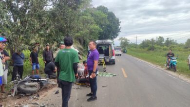 Pengendara Scoopy Tewas di Kalampangan