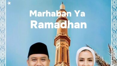 Kepala Disbun Kalteng, H. Rizki Ramadhana Badjuri beserta istri