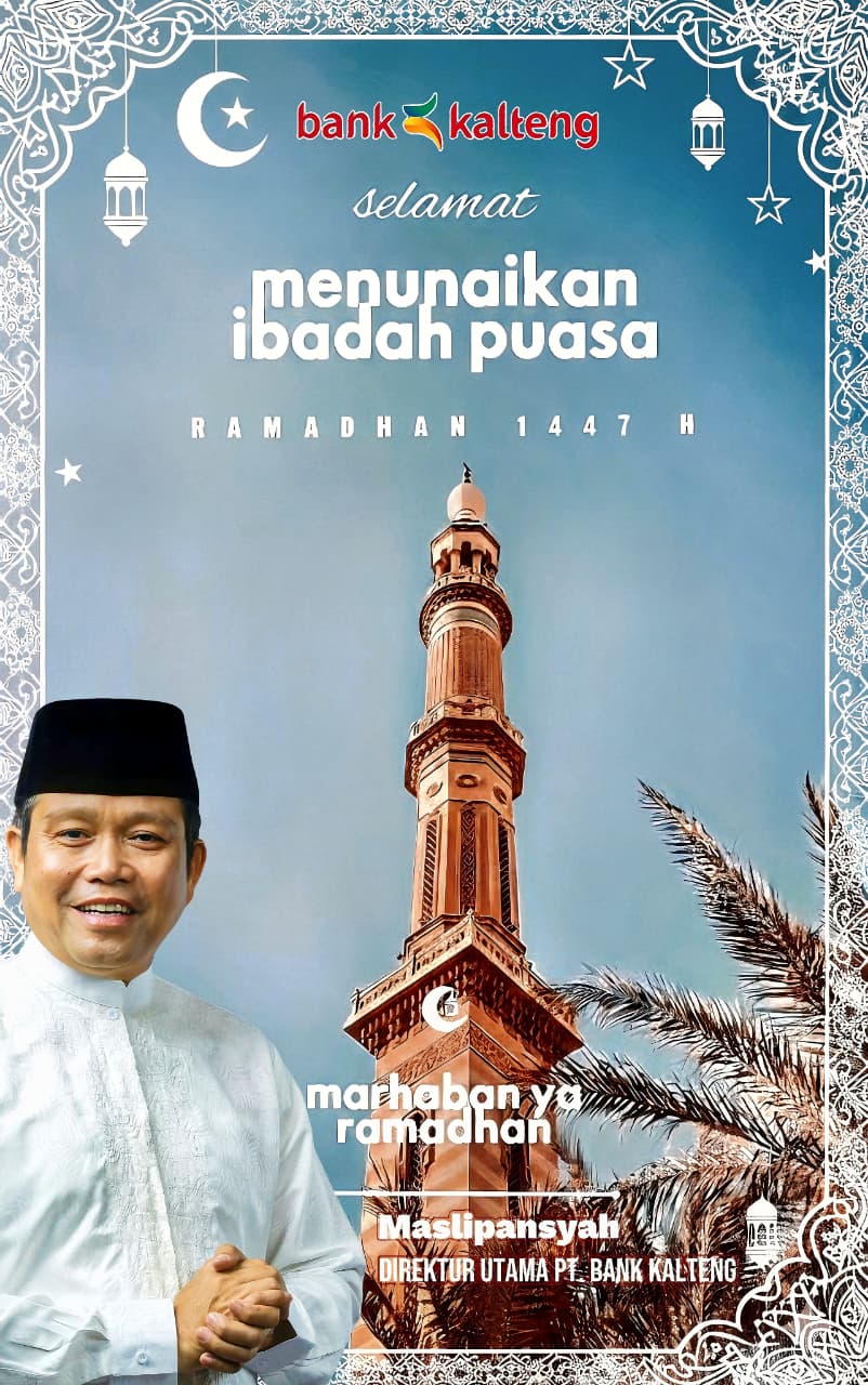 Dirut PT. Bank Kalteng, Maslipansyah.