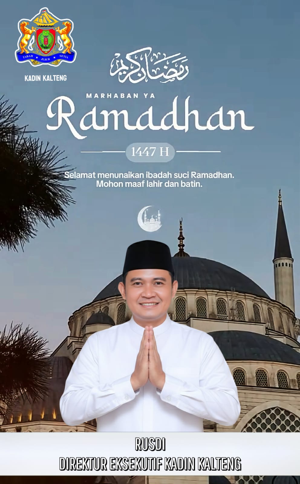 Direktur Eksekutif Kadin Kalteng, Rusdi