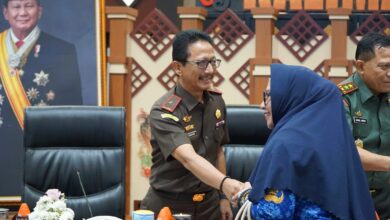 Kepala Kejaksaan Tinggi Kalimantan Tengah, Nurcahyo J.M menjadi salah satu narasumber dalam kegiatan pembinaan