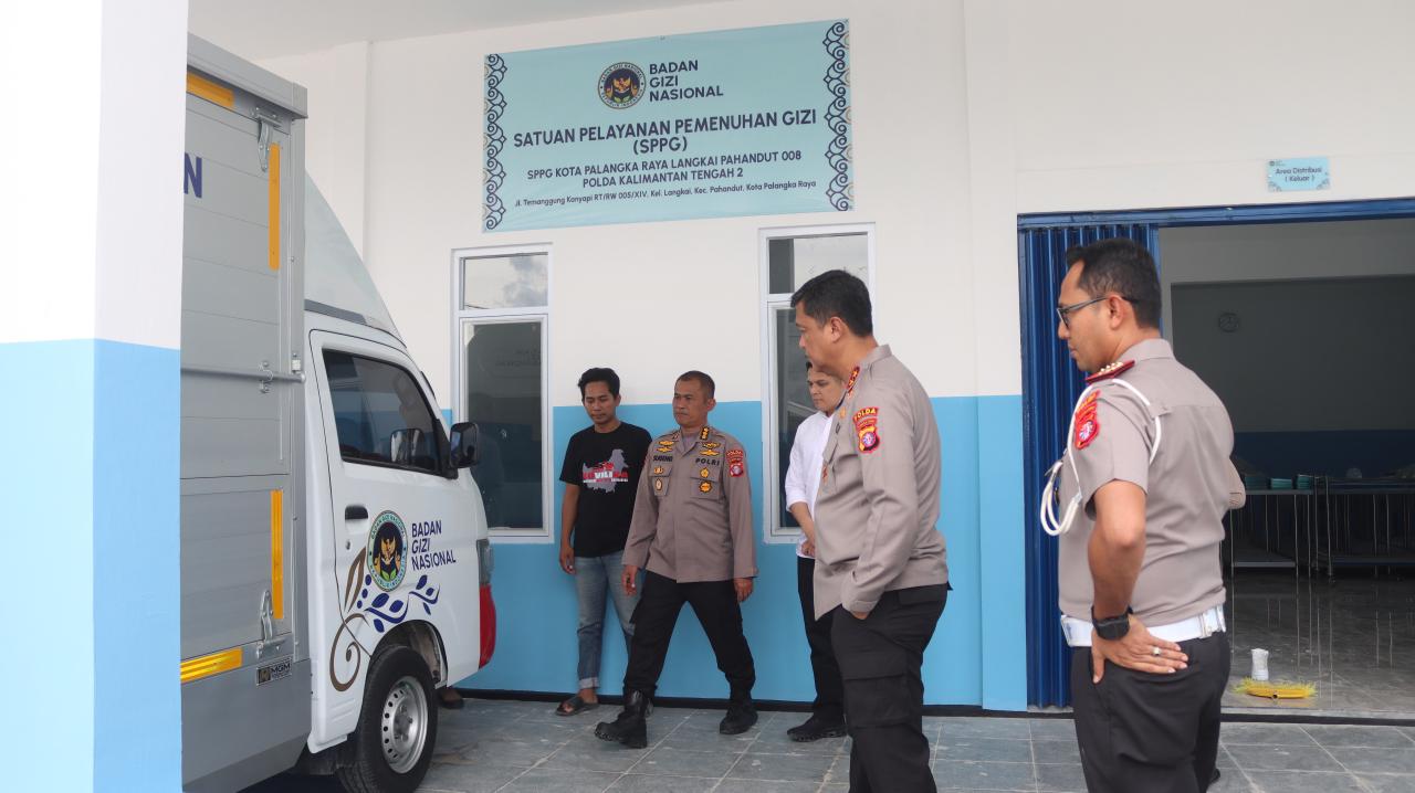 Kapolda Tinjau Pembangunan Dapur SPPG 2