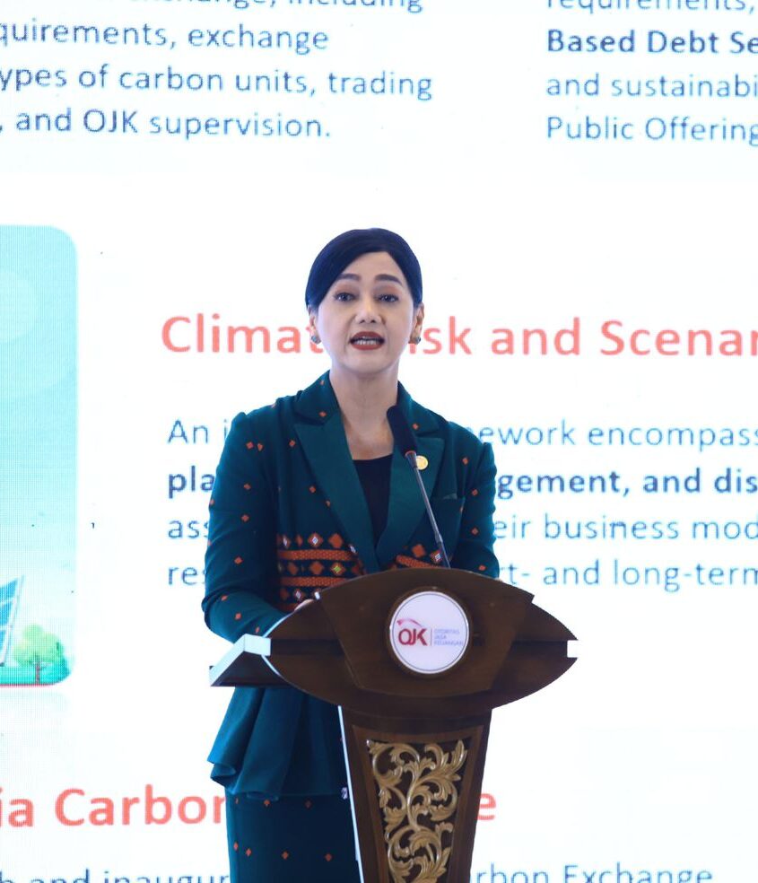 Pejabat Sementara Ketua Dewan Komisioner OJK, Friderica Widyasari Dewi