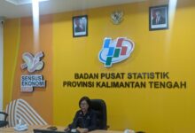 Press release Indeks Harga Konsumen (IHK) dari Kepala Badan Pusat Statistik Provinsi Kalimantan Tengah, Agnes Widiastuti