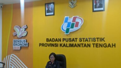 Press release Indeks Harga Konsumen (IHK) dari Kepala Badan Pusat Statistik Provinsi Kalimantan Tengah, Agnes Widiastuti