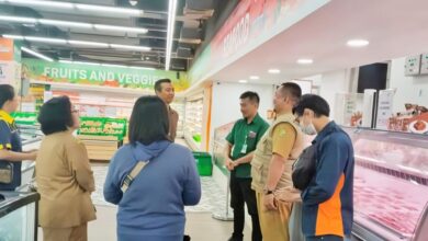 Distanketpang Palangka Raya Perketat Pengawasan Daging Beku, Pastikan Kualitas Pangan Tetap Aman Jelang Idulfitri