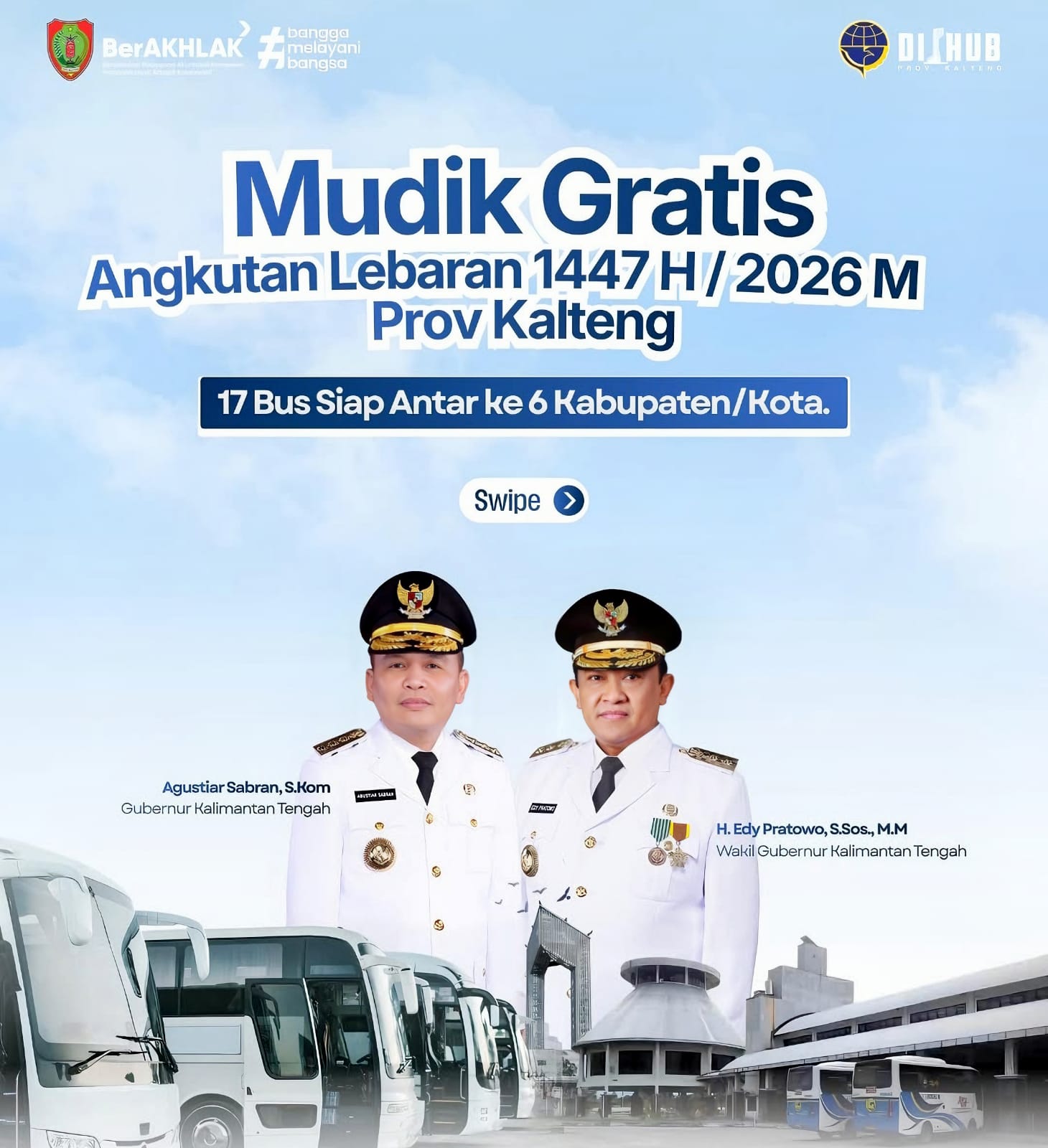 Program Mudik Gratis Angkutan Lebaran 1447 Hijriah/2026 M