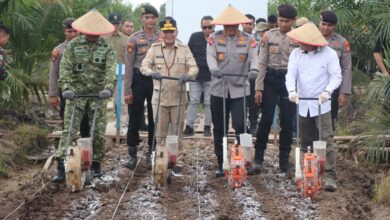 Tanam Raya Serentak Kuartal I Tahun 2026 yang dipusatkan di area perkebunan sawit milik PT MKM