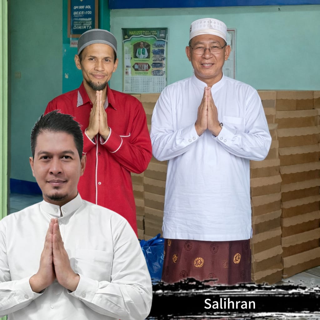 Penyerahan Nasi Kotak Gratis dari Salihran untuk Ponpes Darul Amin Jalan G Obos 9, Kota Palangka Raya
