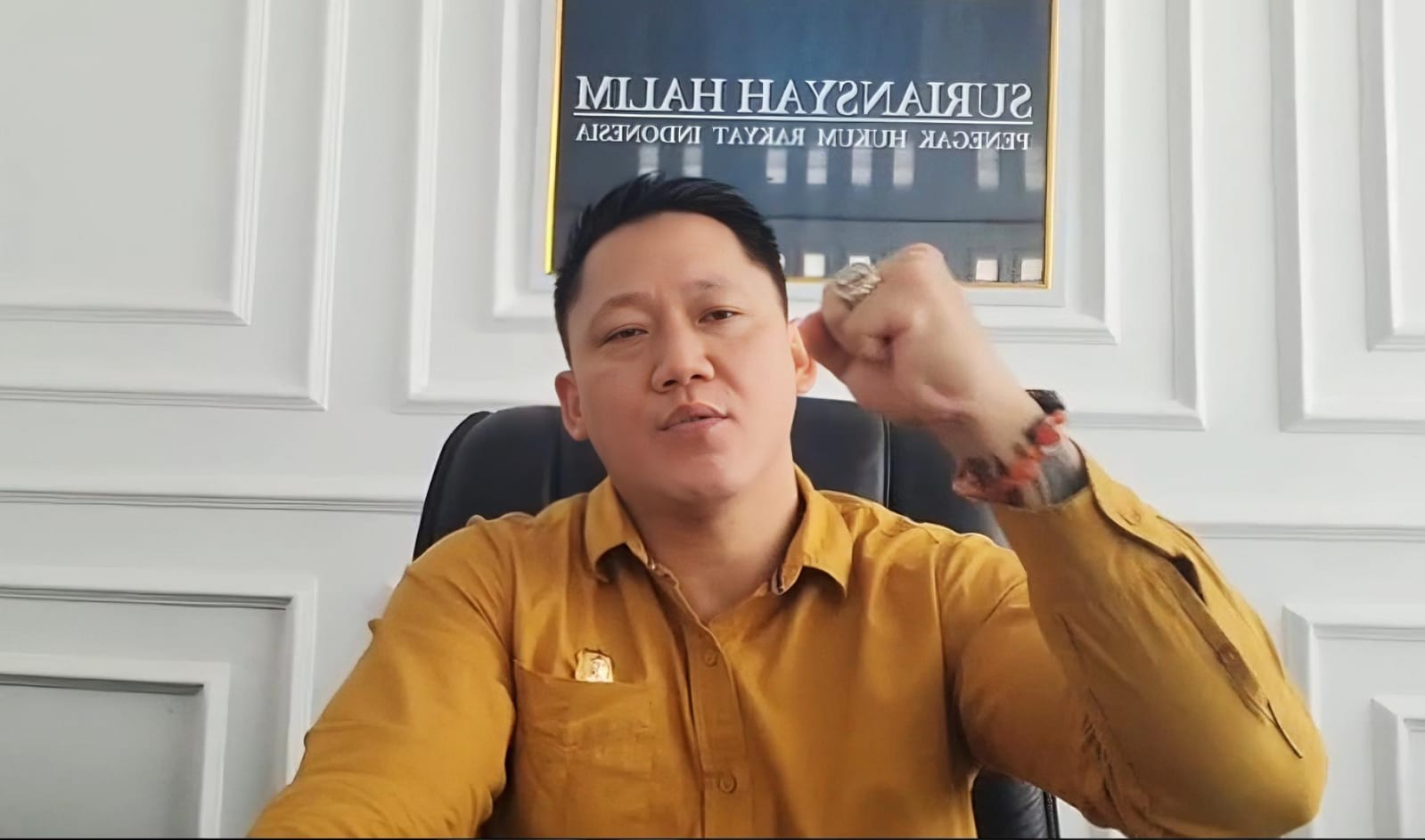 Kuasa Hukum Para Tersangka Suriansyah Halim, SH., SE.,MH., CLA