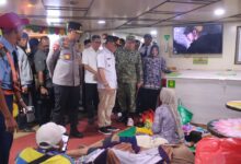 Kapolda Kalteng Irjen Pol Iwan Kurniawan meninjau Pos Pengamanan (Pospam) Idul Fitri