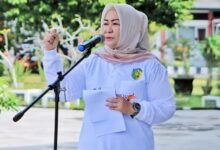 Kepala Dinas Pariwisata, Kebudayaan, Kepemudaan dan Olahraga (Disparbudpora) Kota Palangka Raya, Iin Hendrayati Idris.