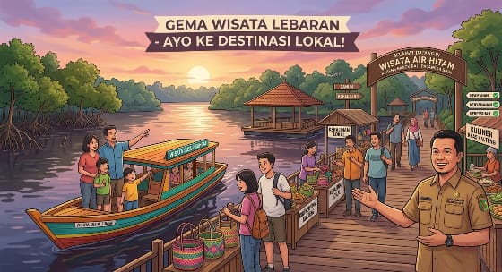 Disparbudpora Palangka Raya Pastikan Kesiapan Destinasi