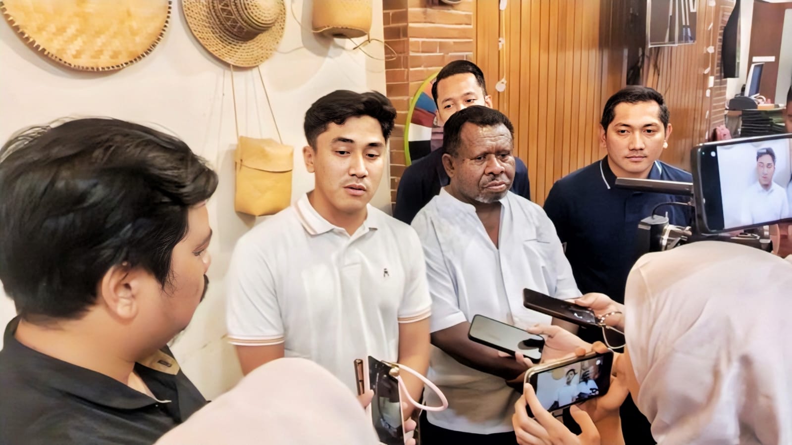 Sales Branch Manager (SBM) Kalteng IV Gas PT Pertamina Patra Niaga, Hadyan Yuhridza saat di temui awak media