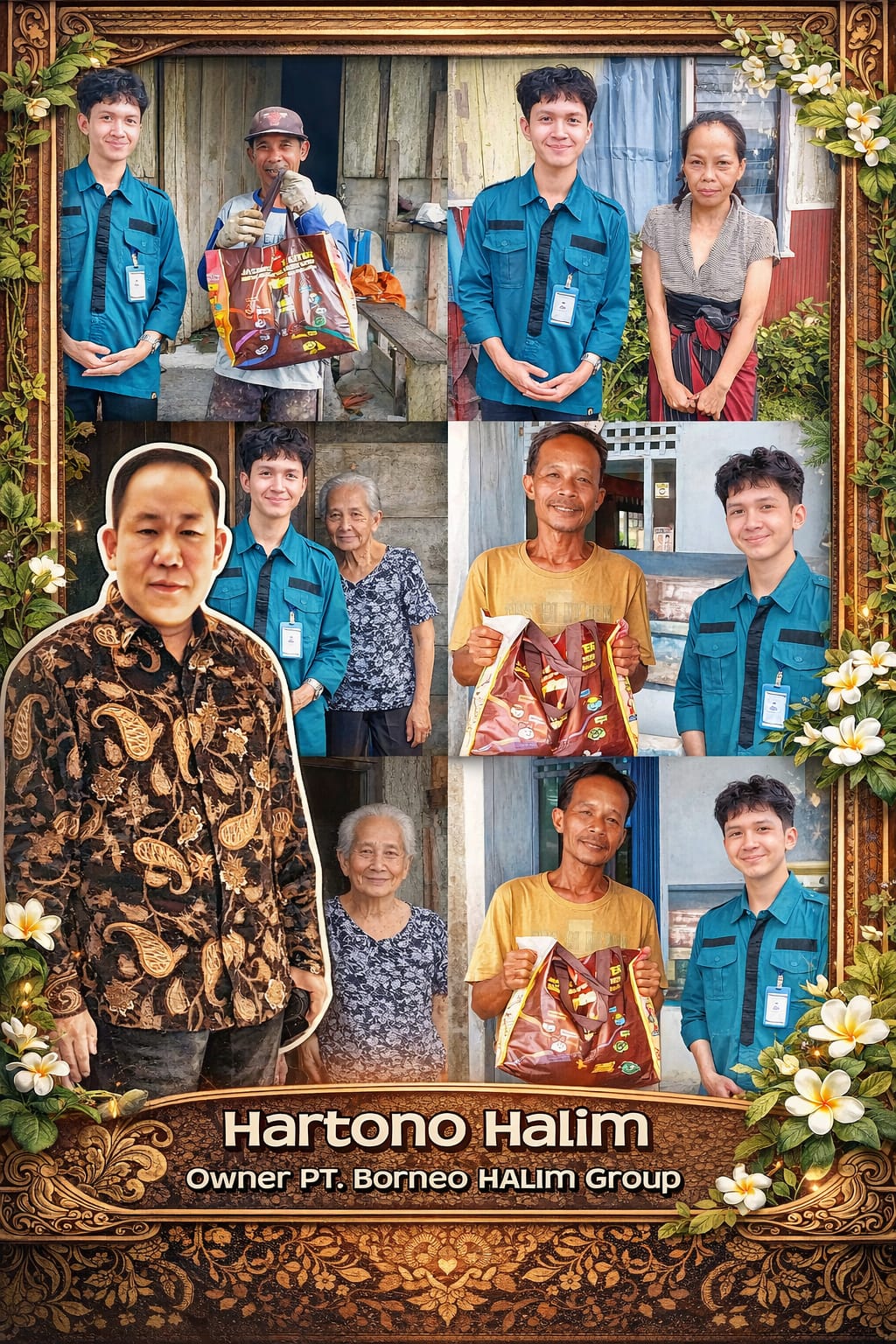 PT. Borneo Halim Group berbagi berkah di penghujung Ramadan