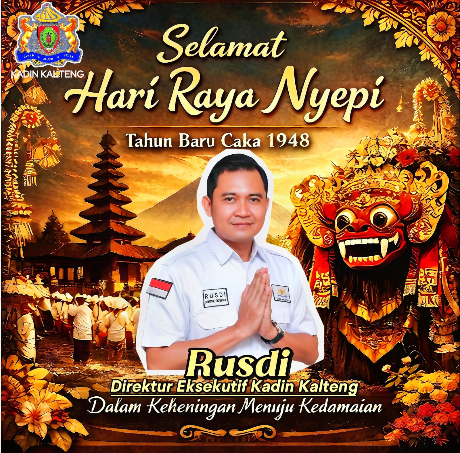 Direktur Eksekutif Kadin Kalteng, Rusdi