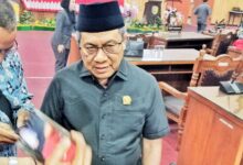 Ketua DPRD Kota Palangka Raya, Subandi.